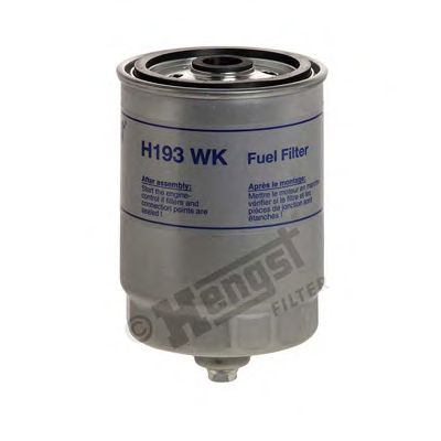 HENGST FILTER h193wk -  Топливный фильтр